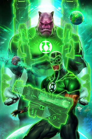 Green Lantern Corps #2 Dave Wilkins Cardstock Cover