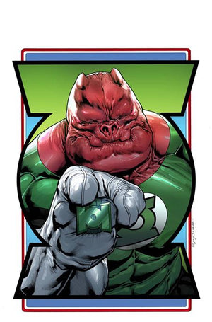 Green Lantern Corps #2 Fernando Pasarin & Oclair Albert Recruitment Poster Acetate Var