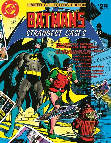 Limited Collectors Edition #59 Batmans Strangest Cases Facsimile Edition