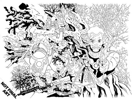 Bitter Root The Next Movement #1 (OF 5) Tradd Moore Wraparound Legacy Cover