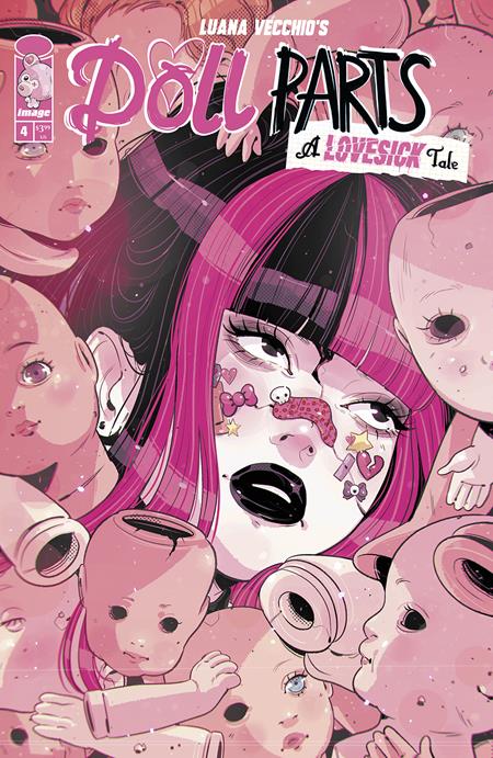 Doll Parts A Lovesick Tale #4 (OF 4) Luana Vecchio Doll Heads Cover