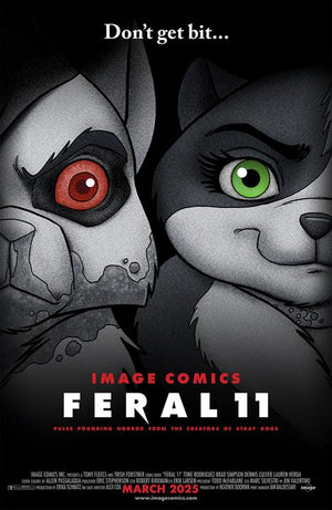 Feral #11 Trish Forstner & Allen Passalaqua Homage Cover