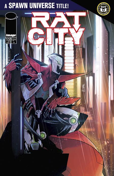 Spawn Rat City #12 Federico Sabbatini Cover