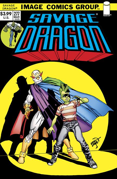 Savage Dragon #277 Erik Larsen 70s Trade Dress Cover