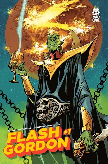 Flash Gordon #7 Zach Howard Homeworld Cover