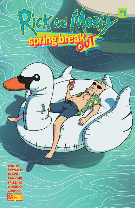 Rick And Morty Spring Break Out #1 (ONE Shot) Angela Trizzino Cover