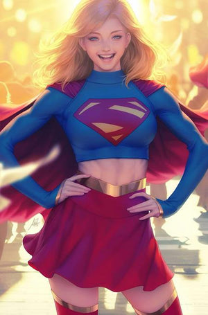Supergirl #1 Stanley Artgerm Lau  Card Stock Cover