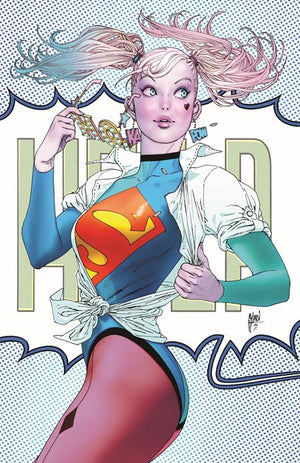 Harley Quinn #51 Guillem March Supersmash-Up  Card Stock Cover