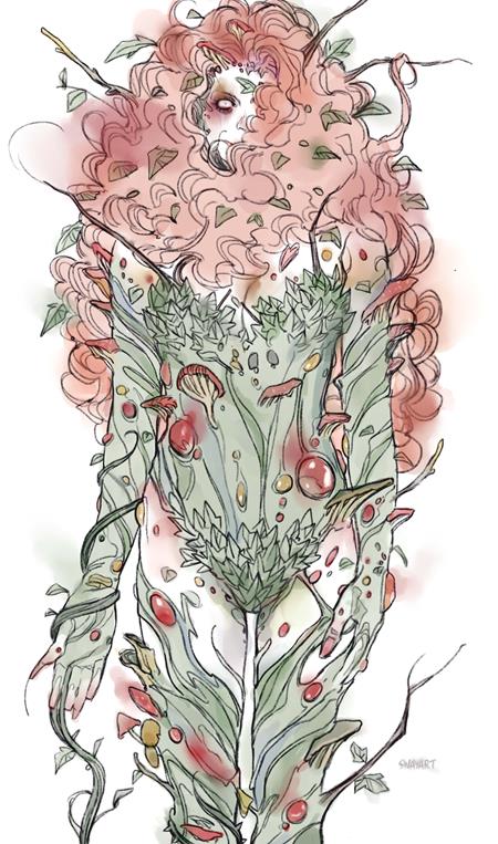 Poison Ivy #33 Joshua Sway Swaby  Card Stock Cover