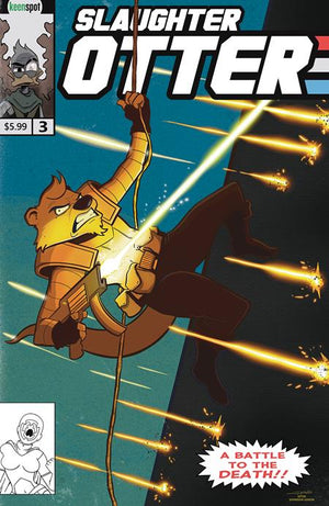 Slaughter Otter #3 J Hammond Gi Joe Arah #21 Homage Cover