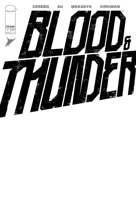 Blood & Thunder #1 Blank Sketch Cover