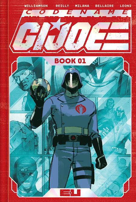 Codename Gi Joe Deluxe Edition Hc Book 01 Direct Market Exclusive Andrea Milana & Annalisa Leoni Spot Foil Cover