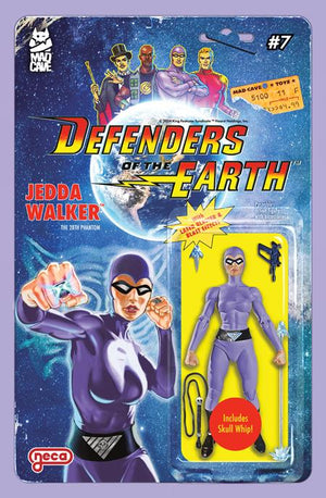 Defenders Of The Earth #7 (OF 8) Djordje Djokovic Action Figure Cover