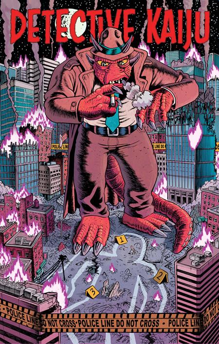 Detective Kaiju #1 (OF 4) Jake Smith Cover