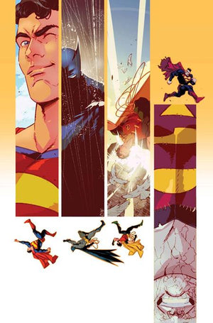 Batman Superman Worlds Finest #41 Adrian Gutierrez  Card Stock Cover