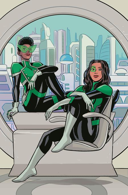 Green Lantern Corps #6  1:25 Natacha Bustos  Card Stock Variant
