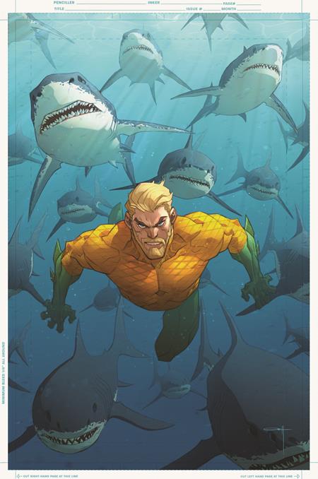 Aquaman #7  1:25 Ozgur Yildirim  Card Stock Variant