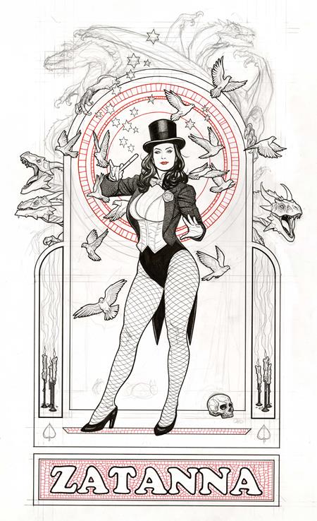 Zatanna #6 (OF 6) Frank Cho  Card Stock Cover