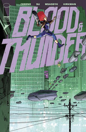 Blood & Thunder #3 David Lopez Cover