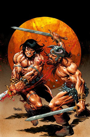 Conan The Barbarian #22 Dan Panosian Virgin Foil Cover