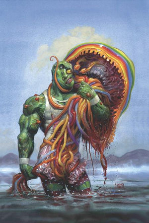 Toxic Avenger Comics #4 Fred Harper With Exclusive Trading Card Cover