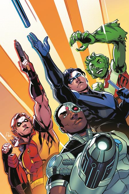 Titans #28 Paris Alleyne Card Stock Cover