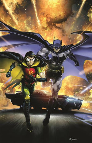Batman And Robin #26 Clayton Crain Card Stock Cover