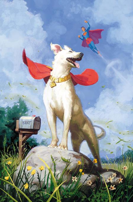Krypto The Last Dog Of Krypton #5 (OF 5) David Talaski Card Stock Cover