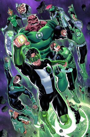 Green Lantern Corps #9 Lucas Meyer Card Stock Cover