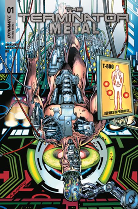 Terminator Metal #1 Bob Layton Cover