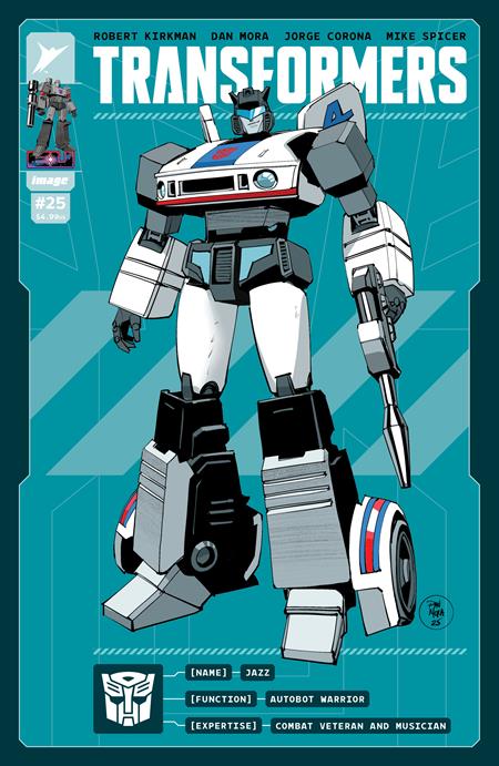 Transformers #25 1:50 Dan Mora & Andres Juarez Variant