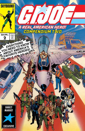 Gi Joe A Real American Hero Compendium  Book 02 Direct Market Exclusive Andy Kubert & Laura Martin Cover