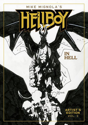 Mike Mignolas Hellboy In Hell Artists Edition Hc Book 02