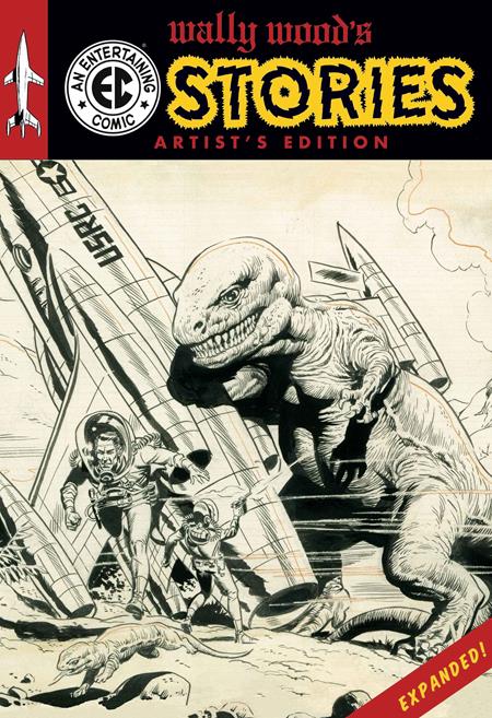 Wally Woods Ec Stories Expanded Edition Artists Edition Hc Direct Market Exclusive Wally Wood Cover