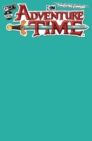 Adventure Time (2025) #6 Bmo Teal Blank Sketch Cover