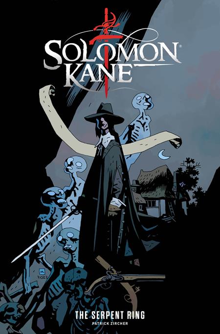 Solomon Kane The Serpent Ring  Direct Market Edition Mike Mignola Cover