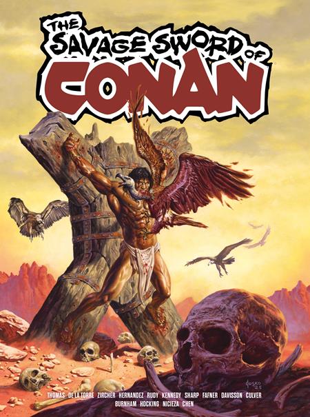 Savage Sword Of Conan Volume 03 Direct Market Edition Joe Jusko Cover