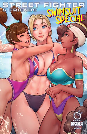 2025 Street Fighter & Friends Swimsuit Special #1 (ONE Shot) Quasimodox Cover