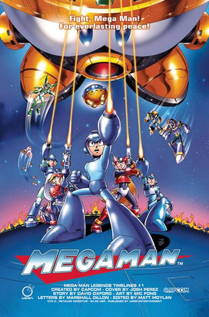 Mega Man Legends Timelines #1 (ONE Shot) 1:5 Josh Perez Variant