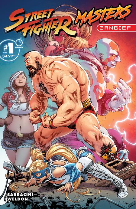 Street Fighter Masters Zangief #1 (ONE Shot) Matthew Weldon Cover