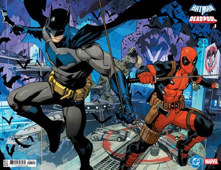 Dc Marvel Batman Deadpool #1 (ONE Shot) Dan Mora Batman Deadpool Wraparound Card Stock Cover