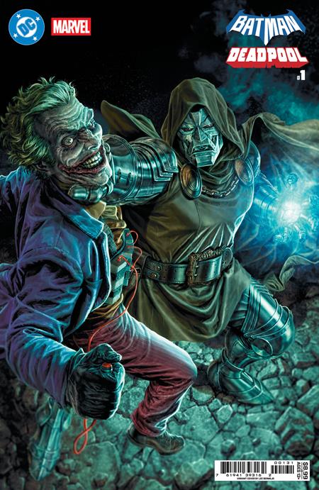 Dc Marvel Batman Deadpool #1 (ONE Shot) Lee Bermejo Joker Dr Doom Card Stock Cover