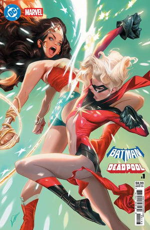 Dc Marvel Batman Deadpool #1 (ONE Shot) Alexander Lozano Wonder Woman Ms Marvel Card Stock Cover
