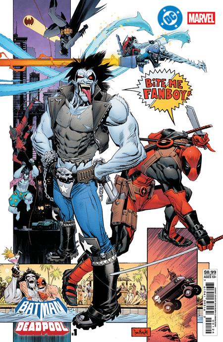 Dc Marvel Batman Deadpool #1 (ONE Shot) Sean Gordon Murphy Lobo Deadpool  Card Stock Cover