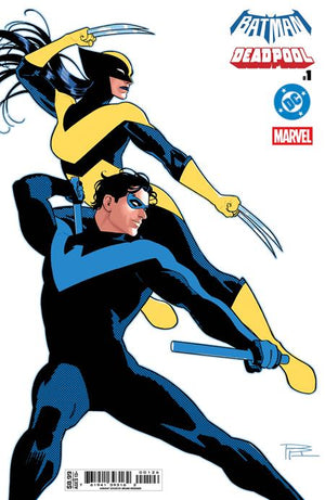 Dc Marvel Batman Deadpool #1 (ONE Shot) Bruno Redondo Nightwing X-23 Card Stock Cover