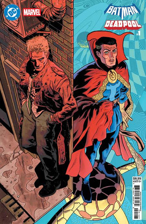 Dc Marvel Batman Deadpool #1 (ONE Shot) Hayden Sherman Constantine Dr Strange Card Stock Cover