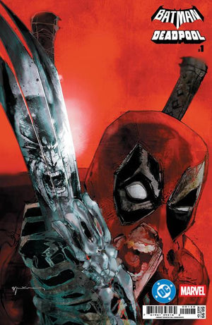 Dc Marvel Batman Deadpool #1 (ONE Shot) Bill Sienkiewicz Incredible Hulk 340 Homage Card Stock Cover