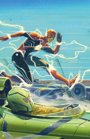 Flash #27 Ben Harvey Card Stock Cover (DC K.O.)