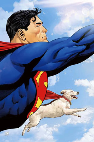 Superman Unlimited #7 Daniel Sampere Card Stock Cover
