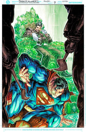 Superman Unlimited #7 Freddie E Williams Ii Card Stock Cover